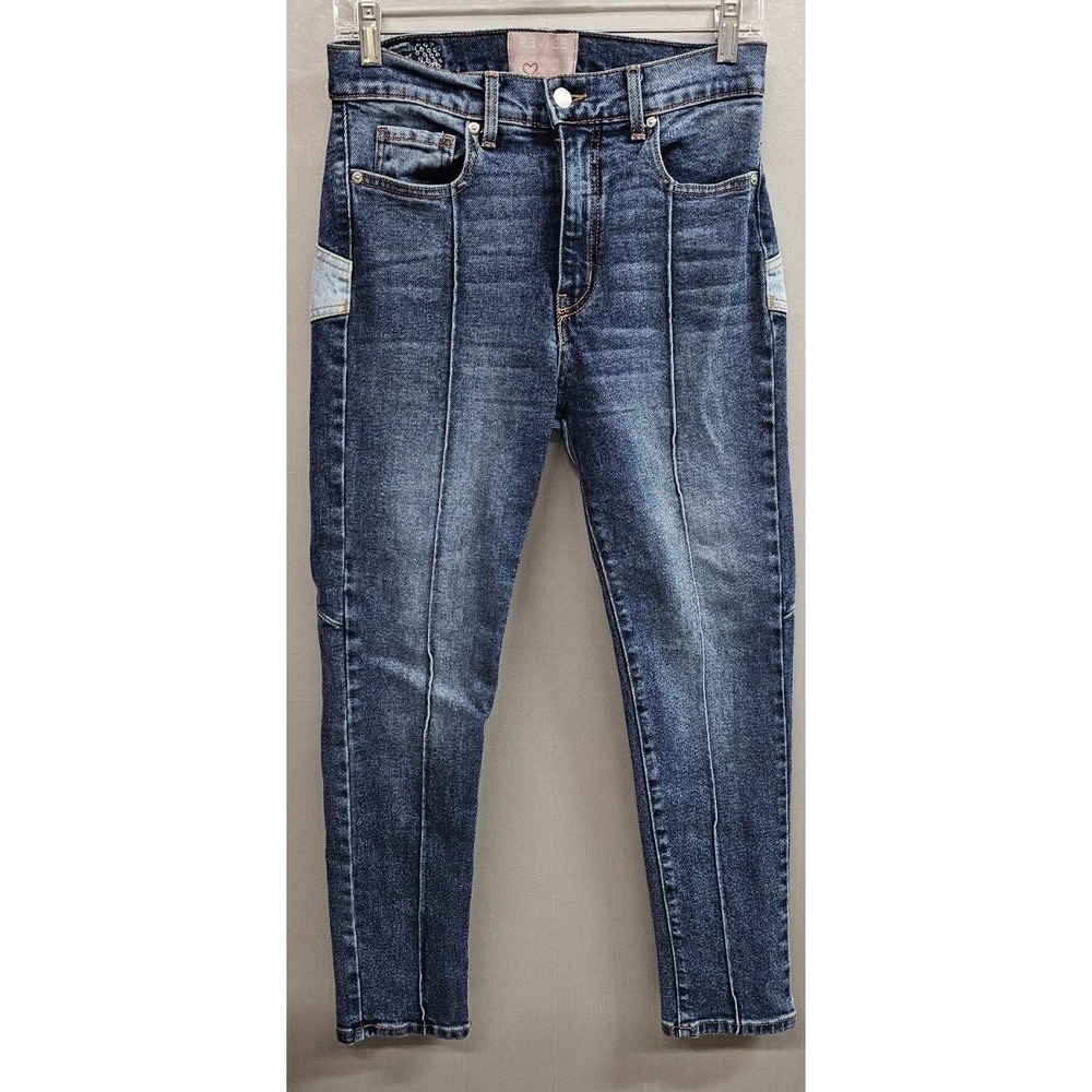 Revice Stargazer Venus Star Jeans Womens 29 Blue Denim Cotton Stretch Skinny Leg